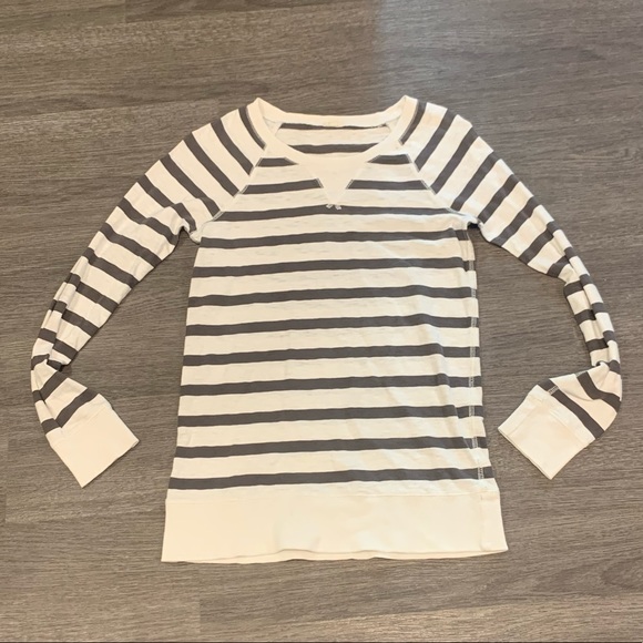 J. Crew Striped Crewneck Sweatshirt